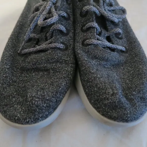 Allbirds Men's Wool Runners Natural Grey/Grey Sole Comfort Shoes Size 11