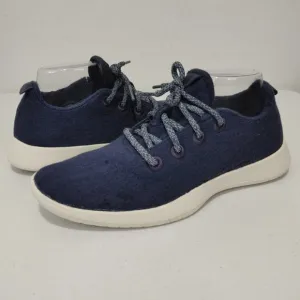AllBirds Navy Blue Wool Runners Comfort Shoes Men's Size 9 CLEAN