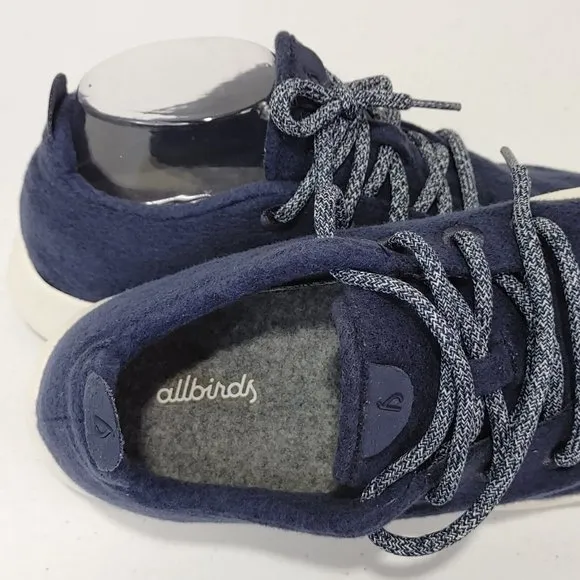AllBirds Navy Blue Wool Runners Comfort Shoes Men's Size 9 CLEAN