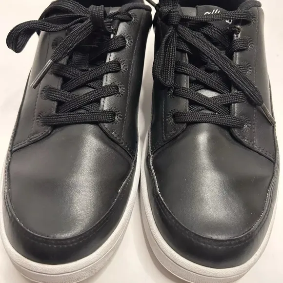 Allbirds Plant Pacers Shoes Black White Comfort  Lace Up Sneakers Size 8