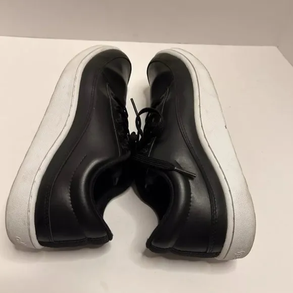 Allbirds Plant Pacers Shoes Black White Comfort  Lace Up Sneakers Size 8