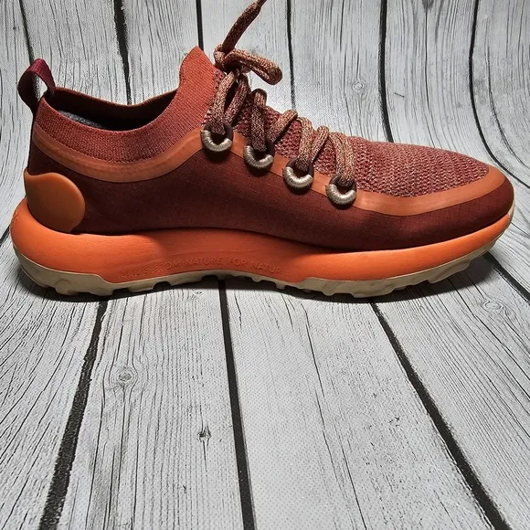 Allbirds SWT Trail Runner Tennis Athletic Shoes Orange Red Men's Size 11