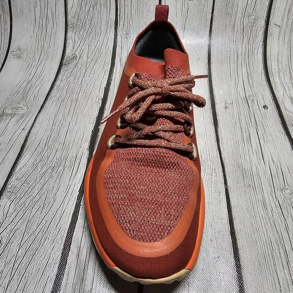Allbirds SWT Trail Runner Tennis Athletic Shoes Orange Red Men's Size 11