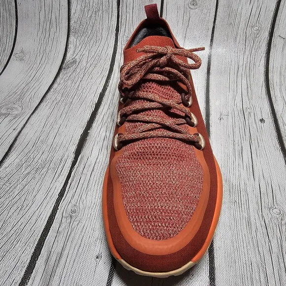 Allbirds SWT Trail Runner Tennis Athletic Shoes Orange Red Men's Size 11