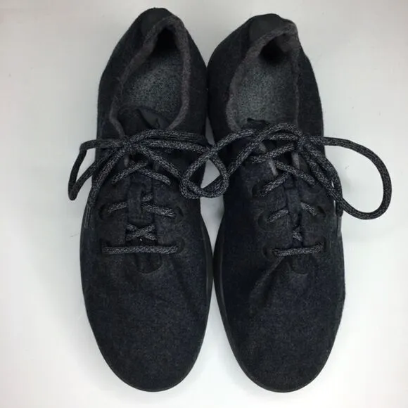 AllBirds Sz 13 Black Wool Athletic Shoes Sneaker