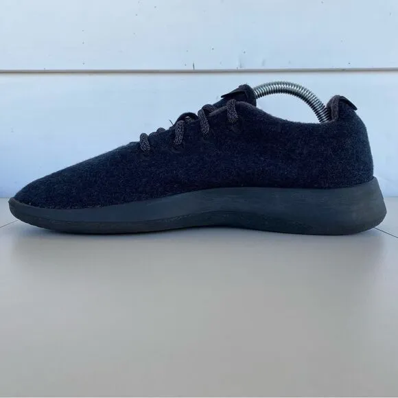 Allbirds Wool Runners Athletic Comfort Running Shoes Natural Black Heather Men 9
