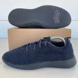 Allbirds Wool Runners Athletic Comfort Running Shoes Natural Black Heather Men 9