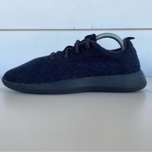 Allbirds Wool Runners Athletic Comfort Running Shoes Natural Black Heather Men 9