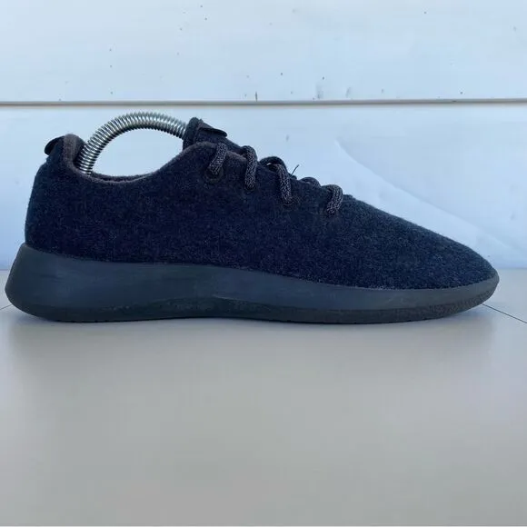 Allbirds Wool Runners Athletic Comfort Running Shoes Natural Black Heather Men 9