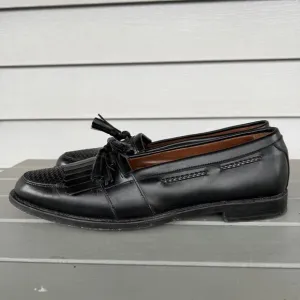Allen Edmonds Cody Tassel Loafers Mens Size 12 Black Leather Dress Shoes 1809