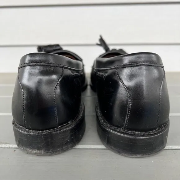 Allen Edmonds Cody Tassel Loafers Mens Size 12 Black Leather Dress Shoes 1809