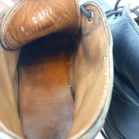 Allen Edmonds Dark Brown Leather Ankle Boots (8 US)