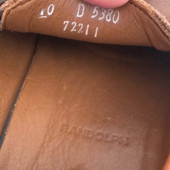 ALLEN EDMONDS / RANDOLPH - Brown Penny Loafer Mens 10 D Shoes