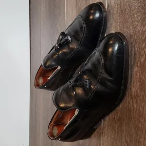 Allen Edmonds Saratoga‎ Tassel Loafers Black Leather Men's 11C