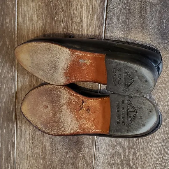 Allen Edmonds Saratoga‎ Tassel Loafers Black Leather Men's 11C