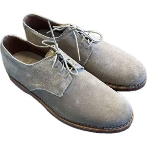 Allen Edmonds Shoes Mens 9 D Tan Taupe Suede‎ Oxfords Vibram Gumlite Work Casual