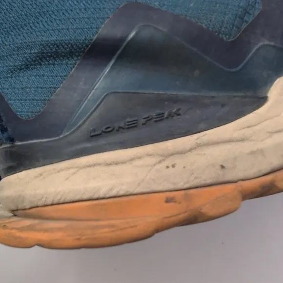 Altra Dark Blue Athletic Shoes Lone Peak Size 8