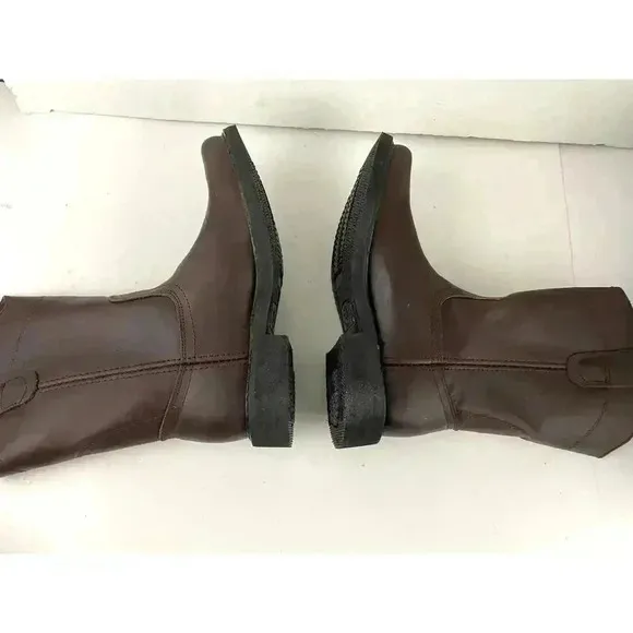 American Welt Cowboy Roper Style Work Boots Square Toe Leather Welt 26 US Mens 8