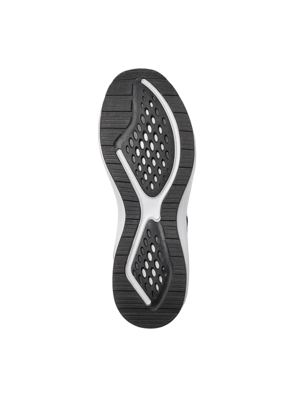 Amp Men’s Knitted Lace-Up Sneakers AM003-BLACK