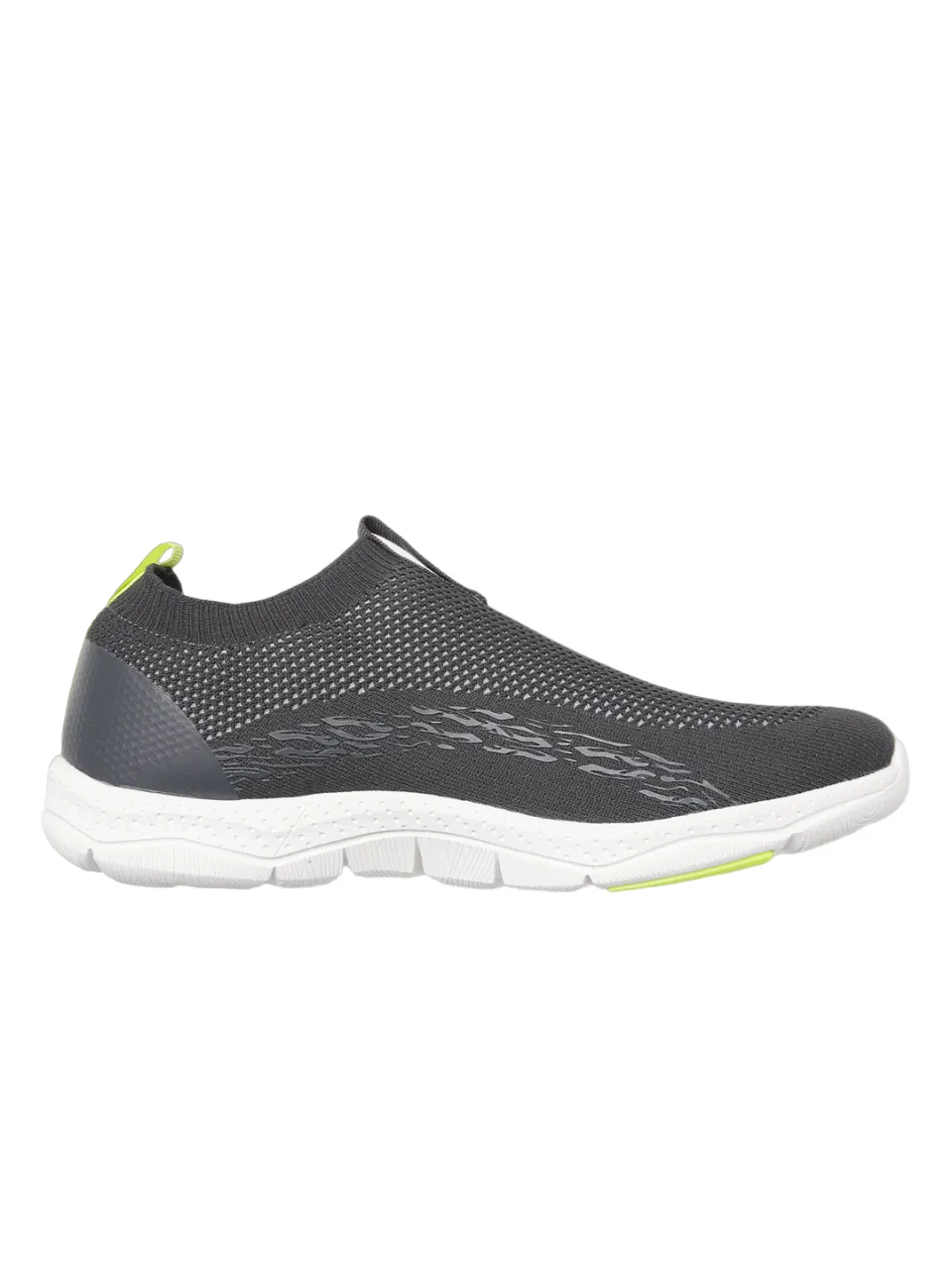 Amp Men’s Knitted Slip-On Sneakers AM001-CHARCOAL