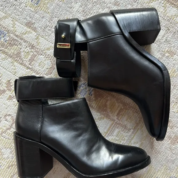 &amp; OTHER STORIES Ankle Strap Boots Size 37