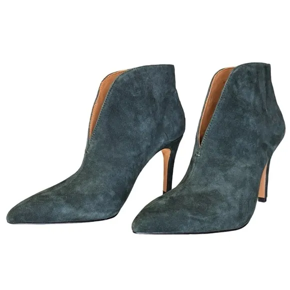 &amp; OTHER STORIES Front Cut Suede Boots