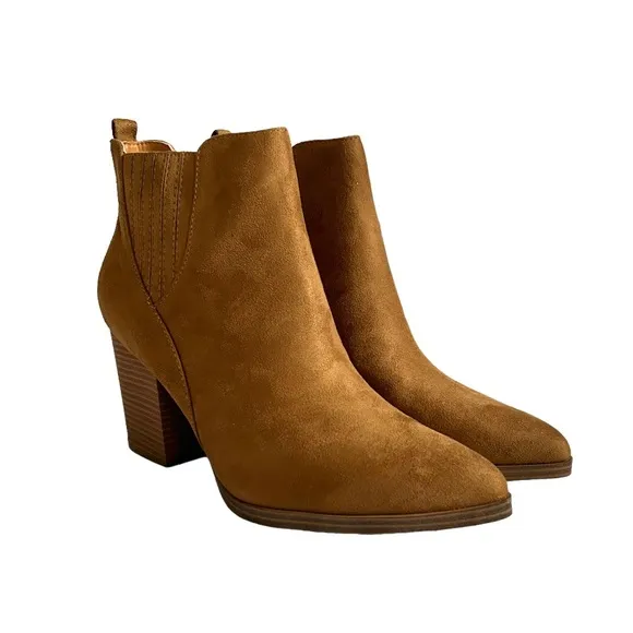 A.N. A Whaley Brown Ankle Boots Size 11 NEW!