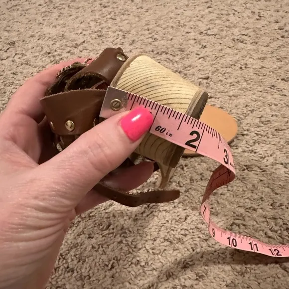 Ancient Greek Leather Sandals EUC