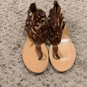 Ancient Greek Leather Sandals EUC