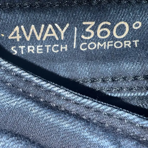 Angel Mid-Rise Skinny Ankle Jeans, Size 25 - Dark Wash denim