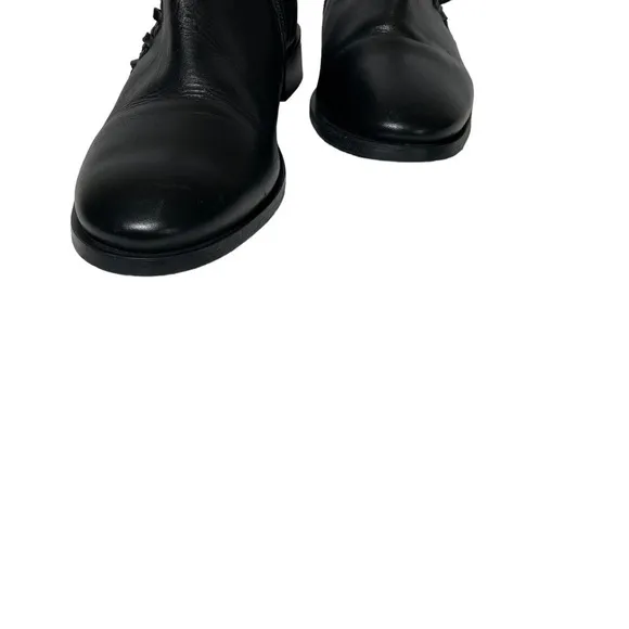 Ankle Boot by Topshop Leather w/ Side Fringe