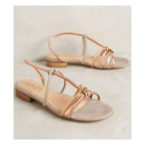 Anthropologie   Billy Ella | Marilena Sandals in Copper | 10
