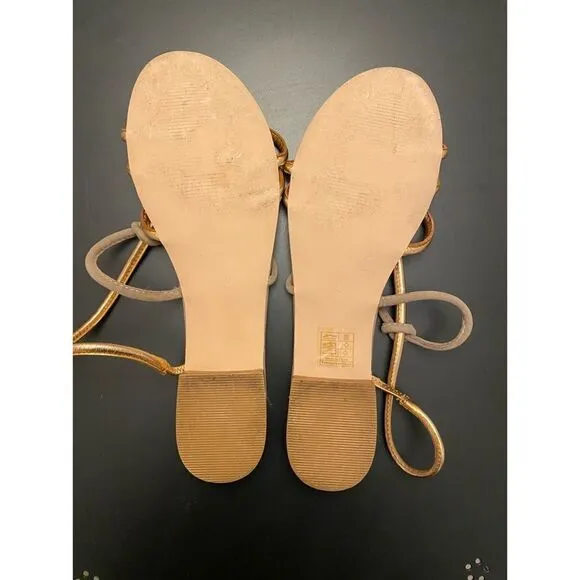 Anthropologie   Billy Ella | Marilena Sandals in Copper | 10