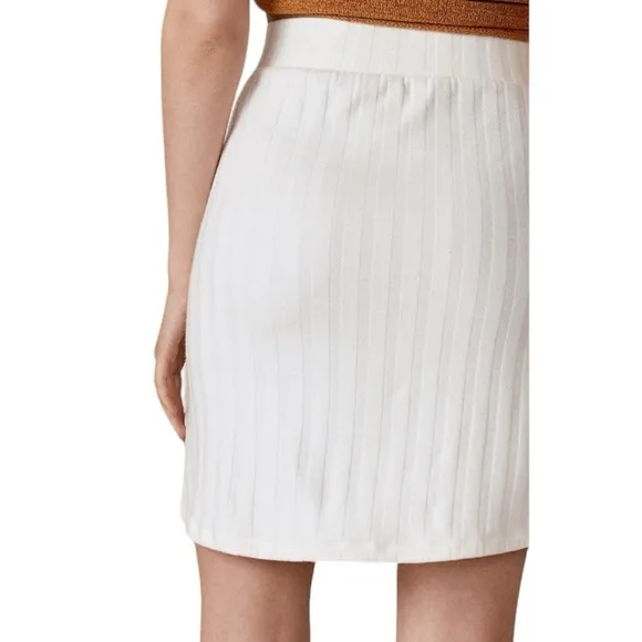 Anthropologie Brunswick Knit Mini Skirt Large