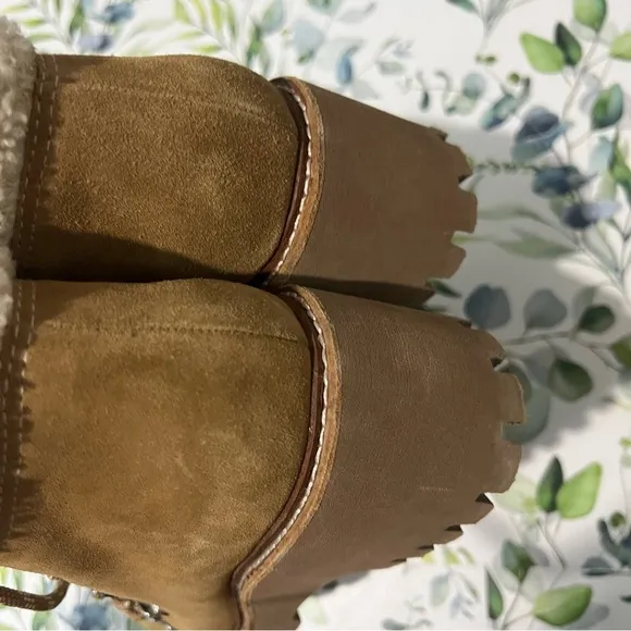 Anthropologie Dolce Vita Hanley Suede Ankle Boots size 8.5