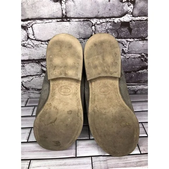 Anthropologie Howsty Gray Suede Western Heel Ankle Boots Women’s Sz 39EU/8.5M US