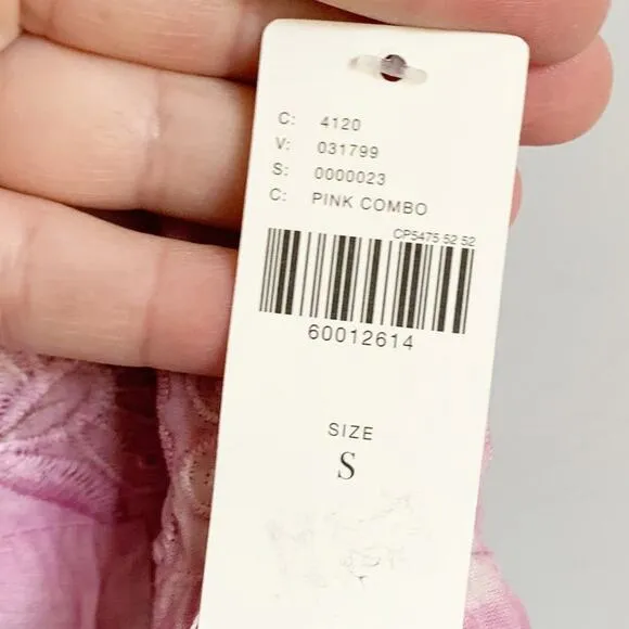 Anthropologie Odessa Tie-Dye Maxi Skirt Small Pink NWT