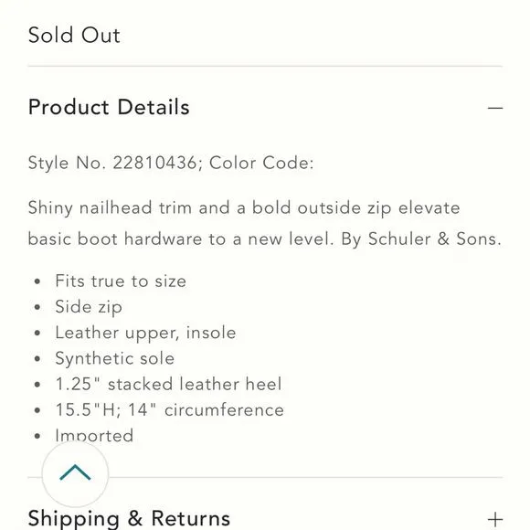 Anthropologie Schuler &amp; Sons Brass Tracks Leather Boots