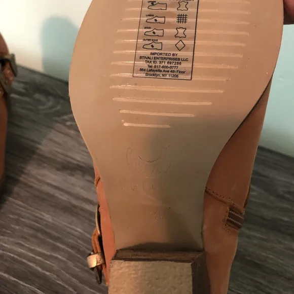 Anthropologie Stivali Western Ankle Boots