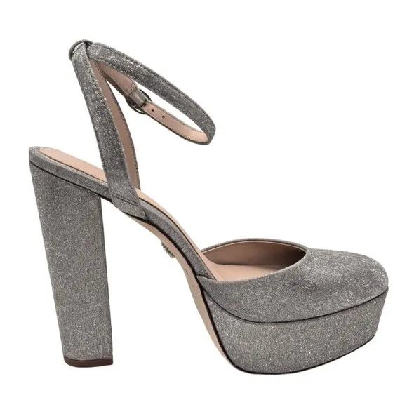 Antonio Melani Born on Fifth Size 9.5 M Liv Metallic Glitter Platform Pumps 676