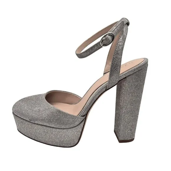Antonio Melani Born on Fifth Size 9.5 M Liv Metallic Glitter Platform Pumps 676