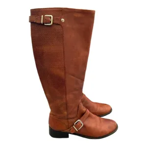 Antonio Melani Women’s‎ Edythe Brown Tall Leather Riding Boots   Sz 8.5
