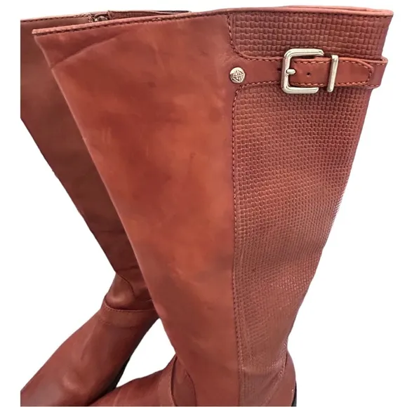 Antonio Melani Women’s‎ Edythe Brown Tall Leather Riding Boots   Sz 8.5