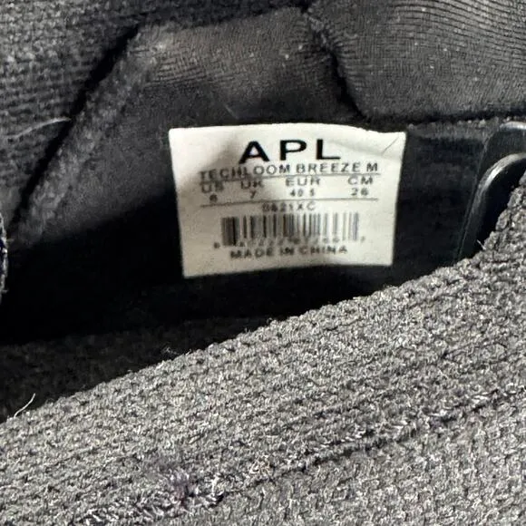 APL Athletic Propulsion Labs Men's TechLoom Breeze Black / Black Shoes Size 8