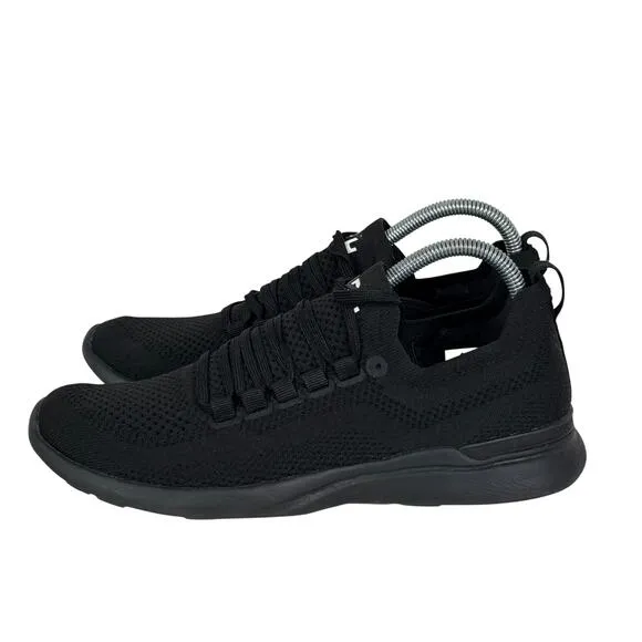 APL Athletic Propulsion Labs Men's TechLoom Breeze Black / Black Shoes Size 8
