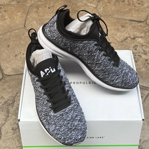 APL: Athletic Propulsion Labs TechLoom Phantom Black/White/Melange Sneakers