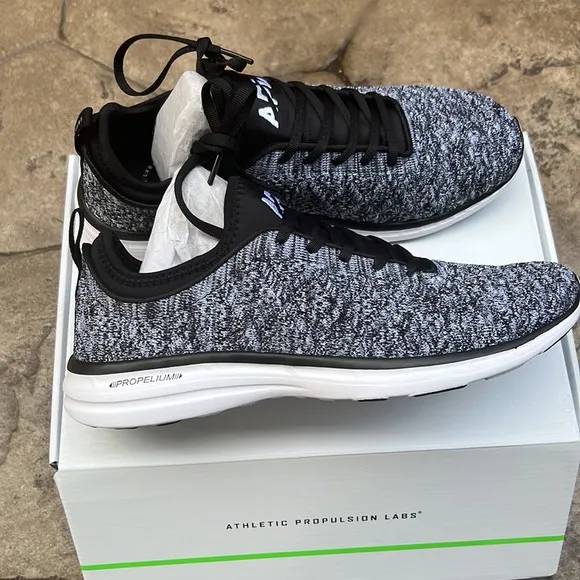 APL: Athletic Propulsion Labs TechLoom Phantom Black/White/Melange Sneakers