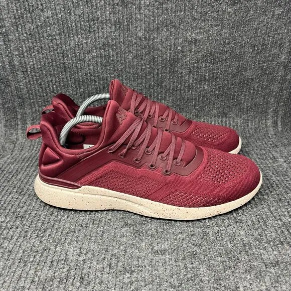 APL Athletic Propulsion Labs TechLoom Tracer Burgundy Red Athletic Shoes Mens 11