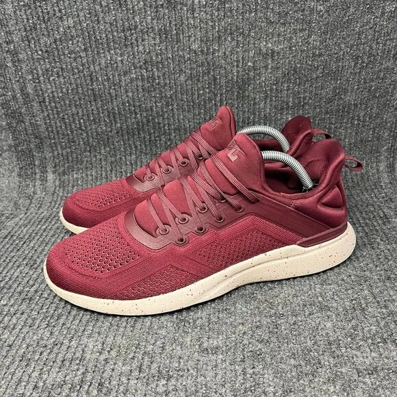 APL Athletic Propulsion Labs TechLoom Tracer Burgundy Red Athletic Shoes Mens 11
