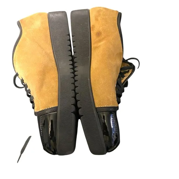 AQUATALIA MADE IN ITALY Women's Tan and Black Shoes